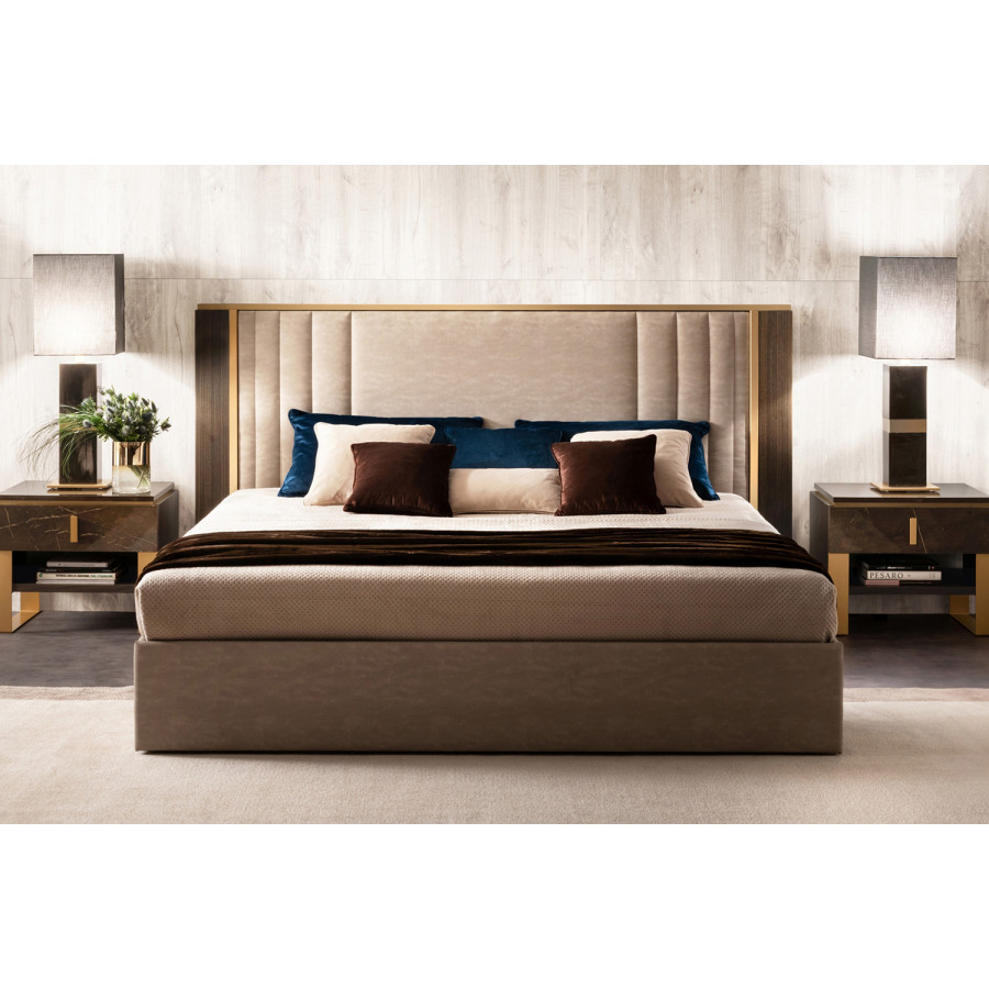 Arredoclassic Essenza Storage Kit - Brown, Queen Size Bed