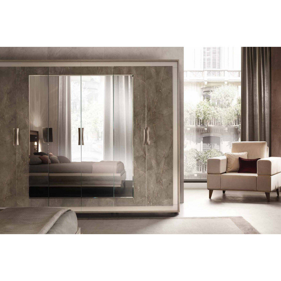 Arredoclassic Arredoambra Armchair - Light Beige/Brown, Cat. B
