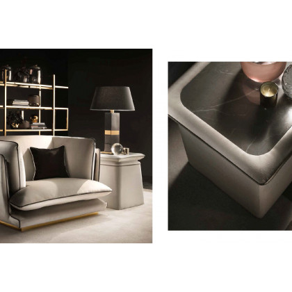 Arredoclassic Allure Cushion - Brown/Beige, 50 x 50 cm