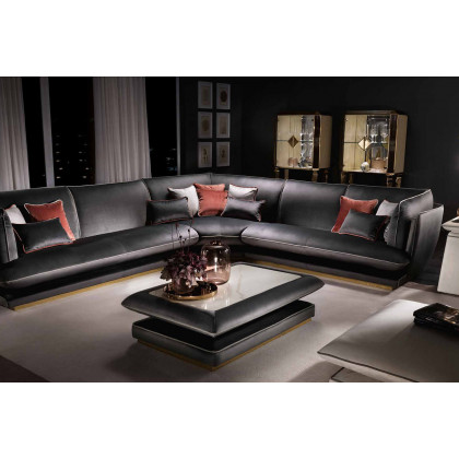 Arredoclassic - Allure Coffee Table With Top In Stoneware