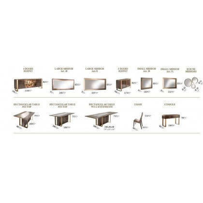 Arredoclassic - Essenza 2-Doors Buffet