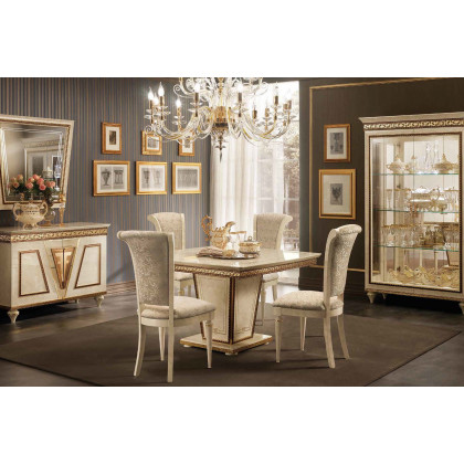 Arredoclassic Fantasia Side Chair - Light Beige/Gold, Cat. C/G