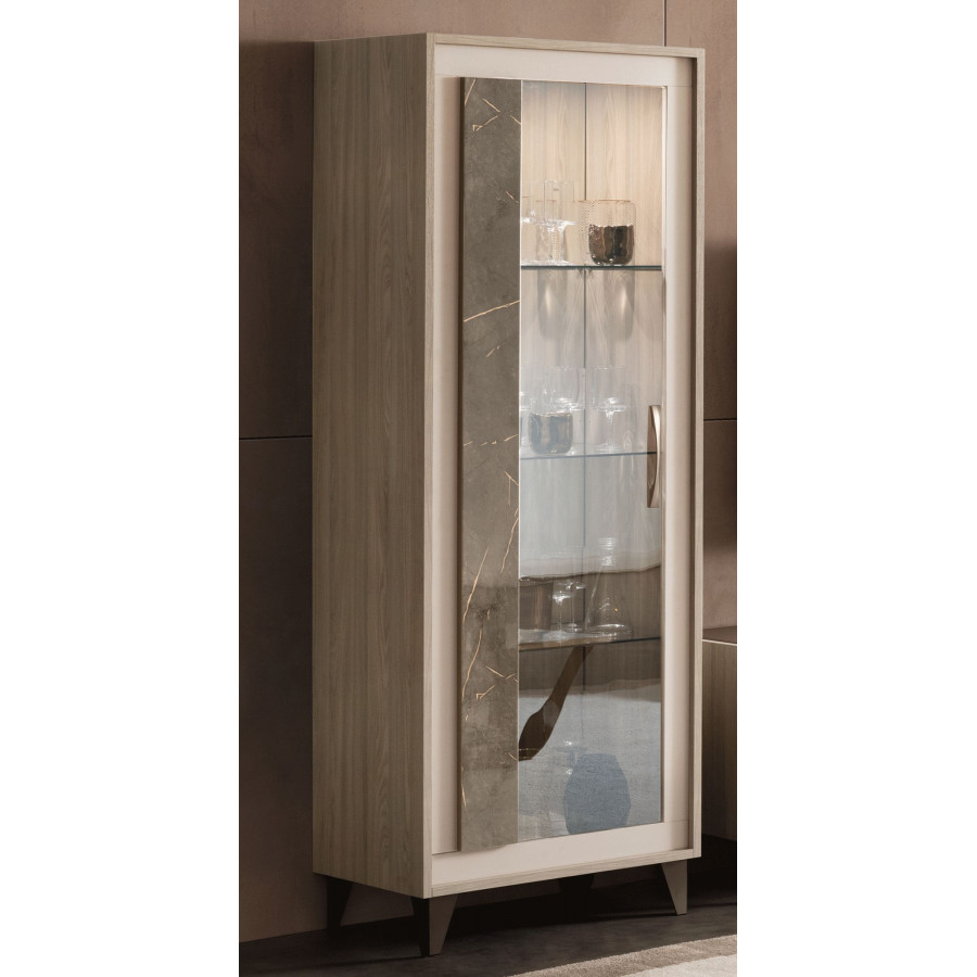 Arredoclassic - Arredoambra 1 Door Vitrine