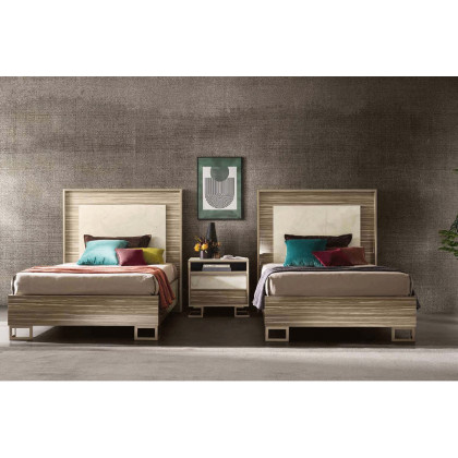 Arredoclassic - Luce Light Bed W/Upholstered Headboard