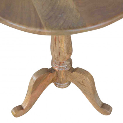 Artisan - Solid Round Tea Table in Oak-Ish, Wood