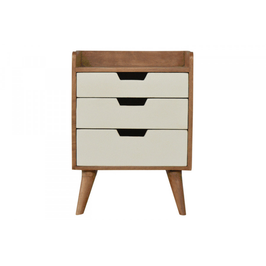 Artisan Gradient Bedside - White