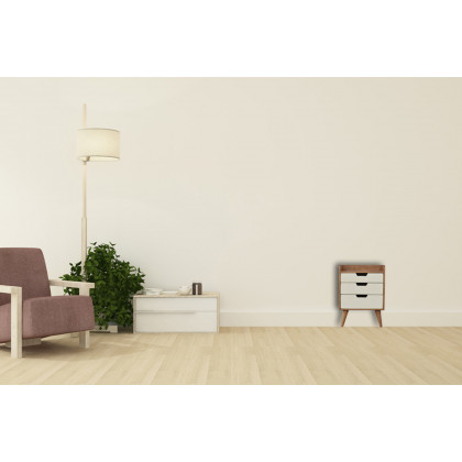 Artisan Gradient Bedside - White