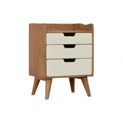 Artisan Gradient Bedside - White