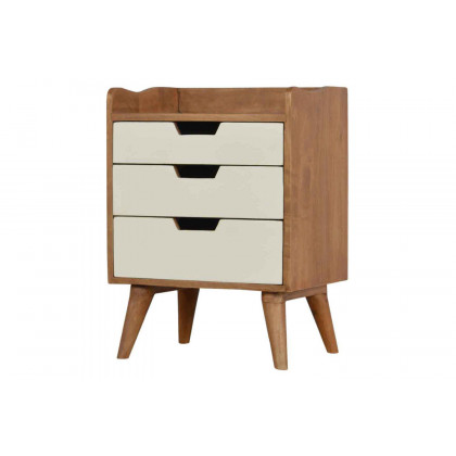 Artisan Gradient Bedside - White