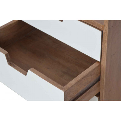 Artisan Gradient Bedside - White