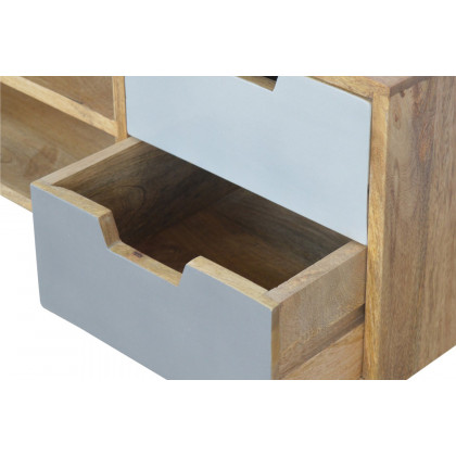 Artisan - Gray Hand Painted Entertainment Unit