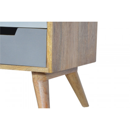 Artisan - Gray Hand Painted Entertainment Unit