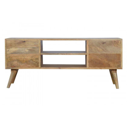 Artisan - Gray Hand Painted Entertainment Unit