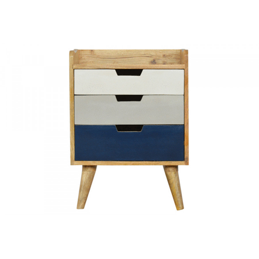 Artisan Gradient Bedside - Navy/White