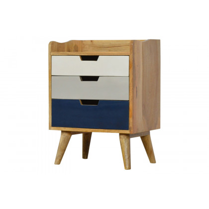 Artisan Gradient Bedside - Navy/White