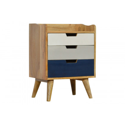 Artisan Gradient Bedside - Navy/White