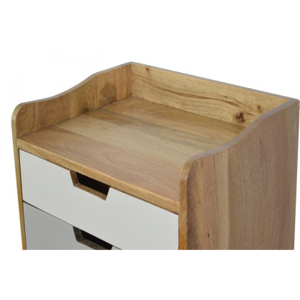 Artisan Gradient Bedside - Navy/White