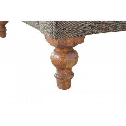 Artisan Chesterfield Armchair - Multi Tweed