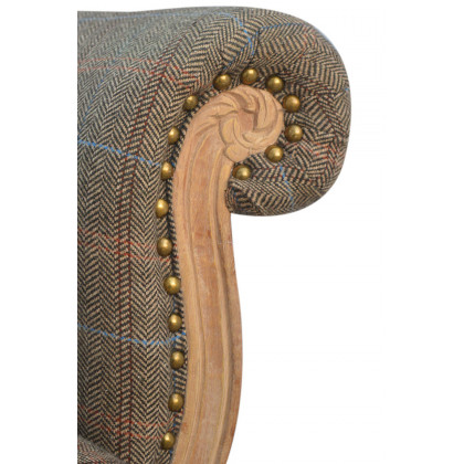 Artisan Studded Chair - Multi Tweed