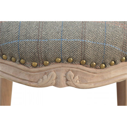 Artisan Studded Chair - Multi Tweed