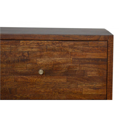 Artisan Mixed Bedside - Chestnut