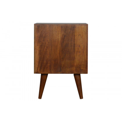 Artisan Mixed Bedside - Chestnut