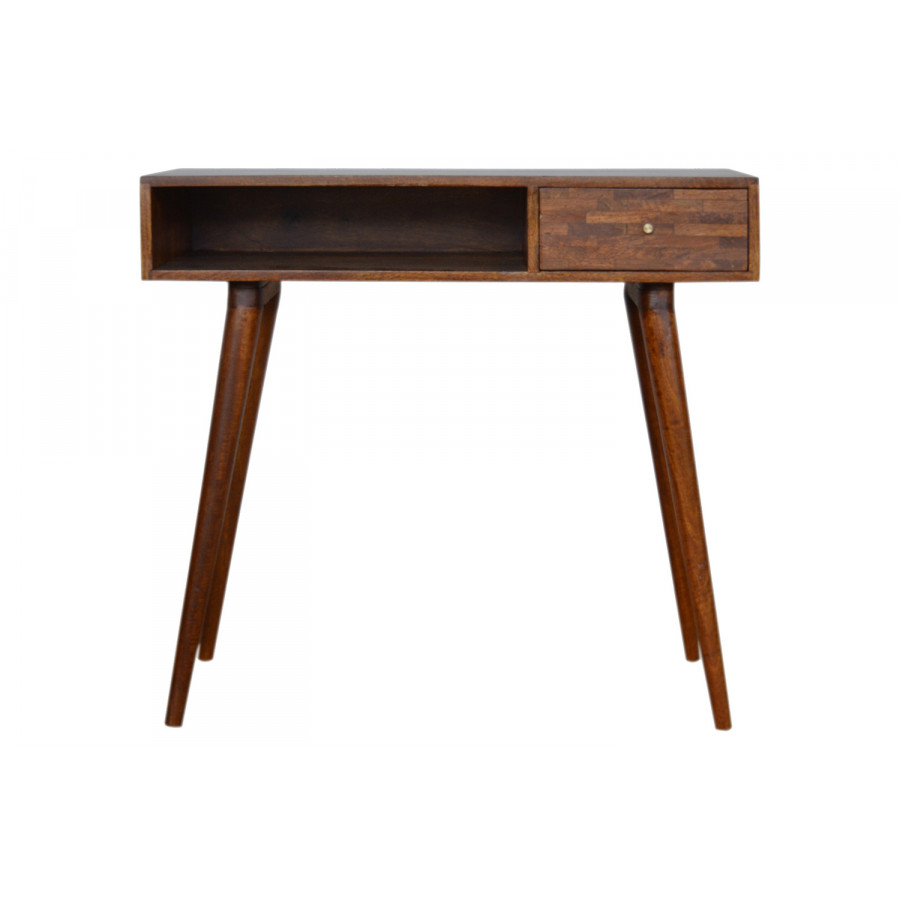 Artisan Mixed Writing Desk - Chestnut