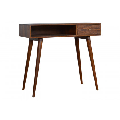 Artisan Mixed Writing Desk - Chestnut