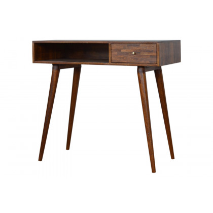 Artisan Mixed Writing Desk - Chestnut