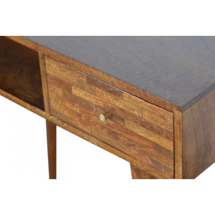 Artisan Mixed Writing Desk - Chestnut