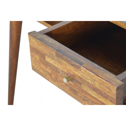 Artisan Mixed Writing Desk - Chestnut