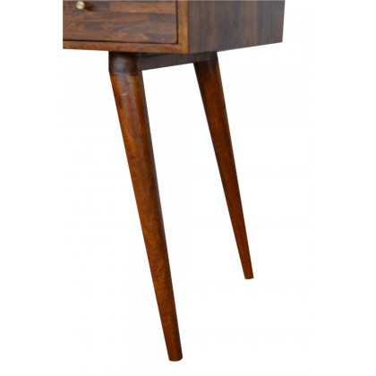 Artisan Mixed Writing Desk - Chestnut
