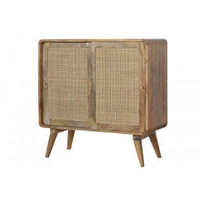 Artisan Woven Cabinet - Square Doors