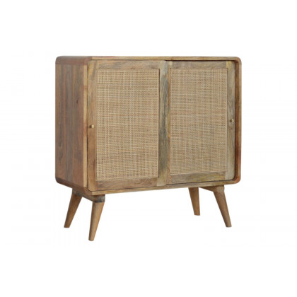 Artisan Woven Cabinet - Square Doors