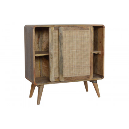 Artisan Woven Cabinet - Square Doors