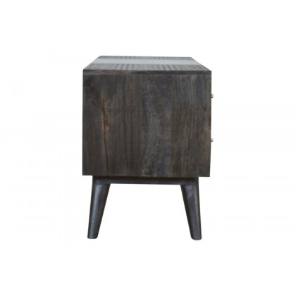 Artisan - Entertainment Unit in Ash Black
