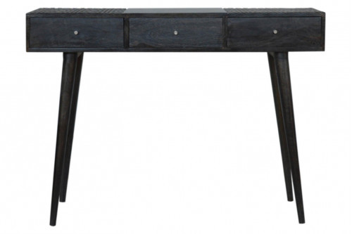 Artisan™ - Ash Black 3 Drawer Console Table