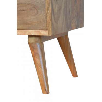 Artisan - White Marble Top Media Unit
