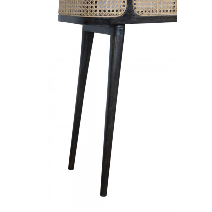 Artisan - Rattan Tray Table in Ash Black