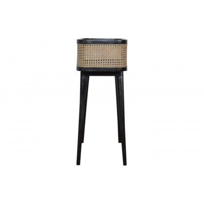Artisan - Rattan Tray Table in Ash Black