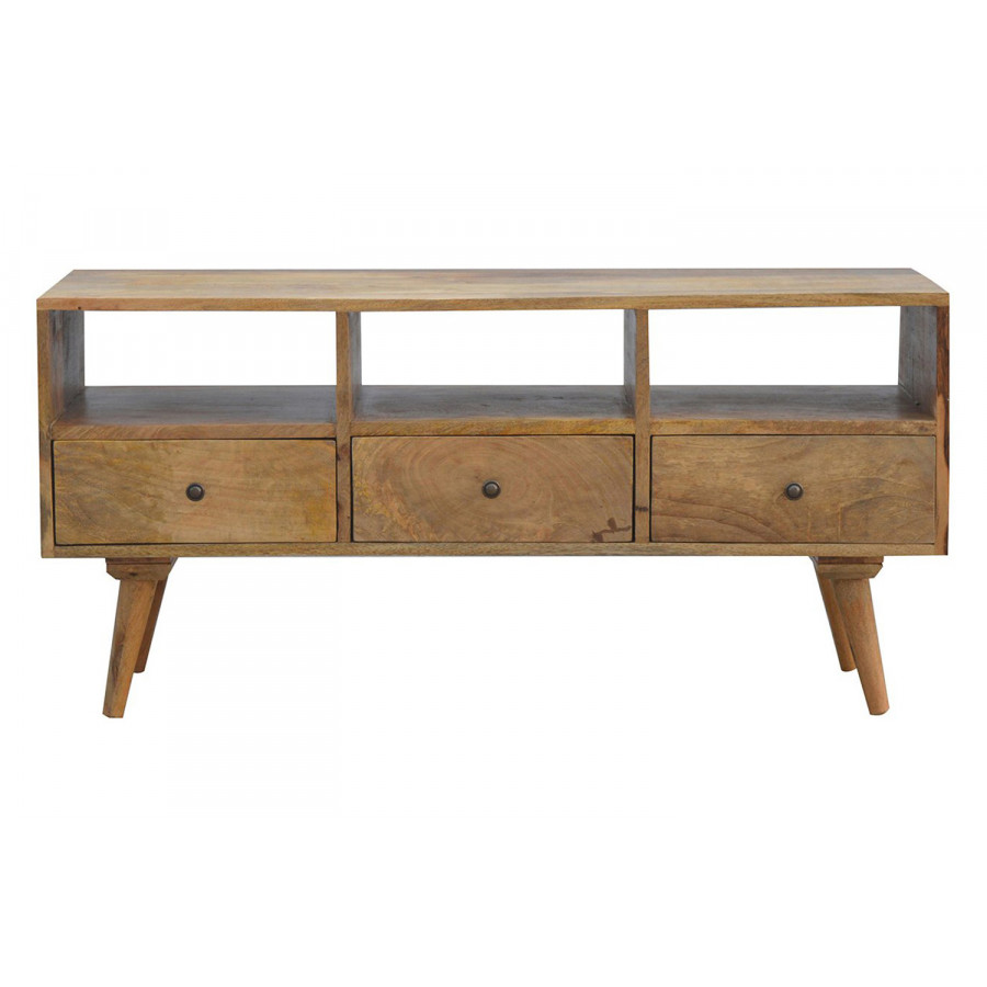 Artisan - Nordic Style TV Unit with 3 Drawers