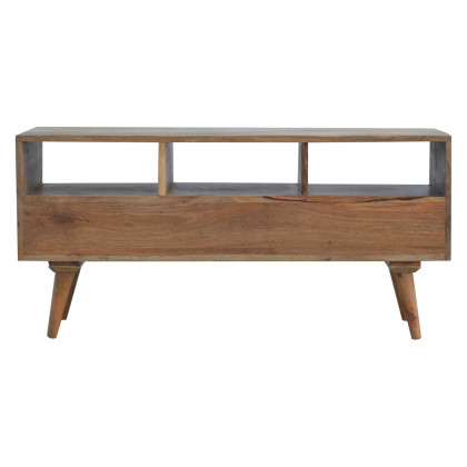 Artisan Nordic Style TV Unit with 3 Drawers - Oak-ish