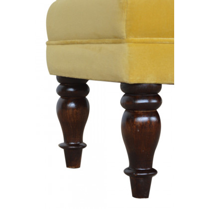 Artisan - Mustard Velvet Chaise