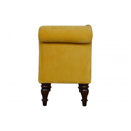 Artisan - Mustard Velvet Chaise