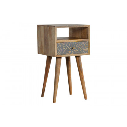 Artisan Mini Bedside - Cement Chip