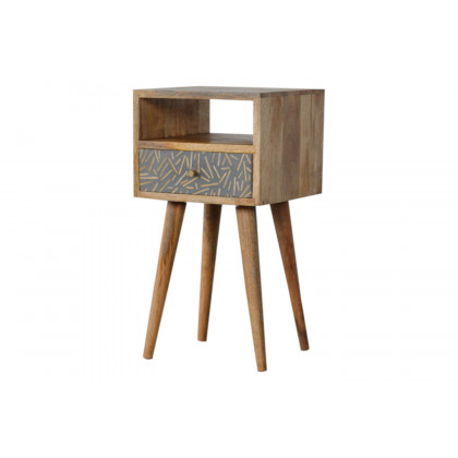 Artisan Mini Bedside - Cement Chip
