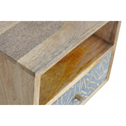 Artisan Mini Bedside - Cement Chip