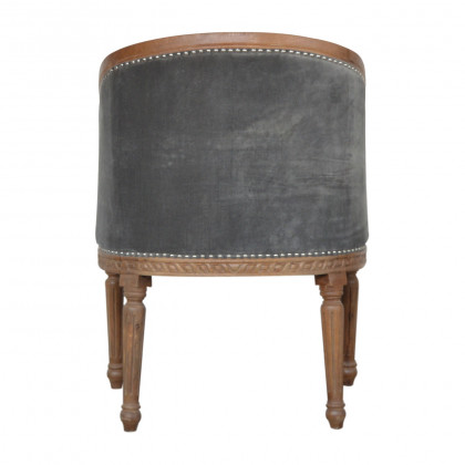Artisan - Occasional Chair in Gray, Velvet