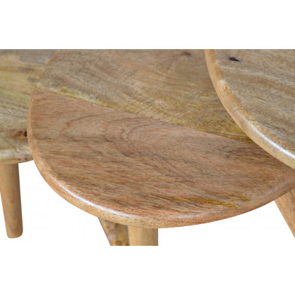 Artisan - Oak-ish Nordic Nesting Stools