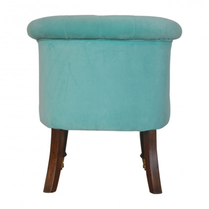 Artisan - Accent Chair in Turquoise, Velvet